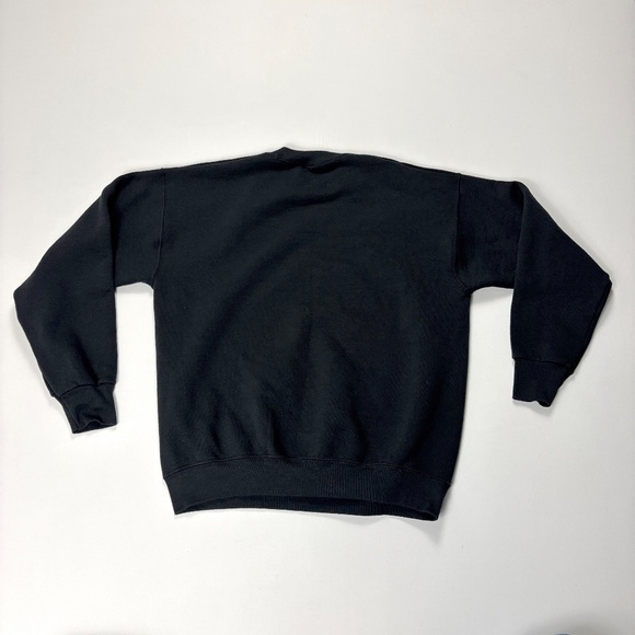 Vintage Chicago Crewneck Sweatshirt Black FOTL Sz L City Skyline Tourist - Picture 5 of 6